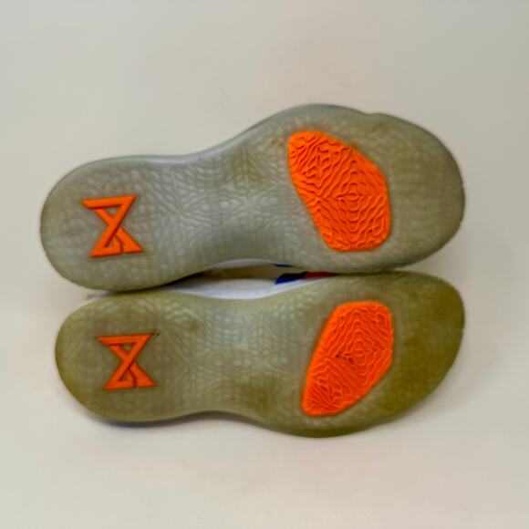 Nike PG2 'The Bait' Paul George Mens Sz 13 OKC White Blue Basketball Shoes S1537 - Picture 15 of 16